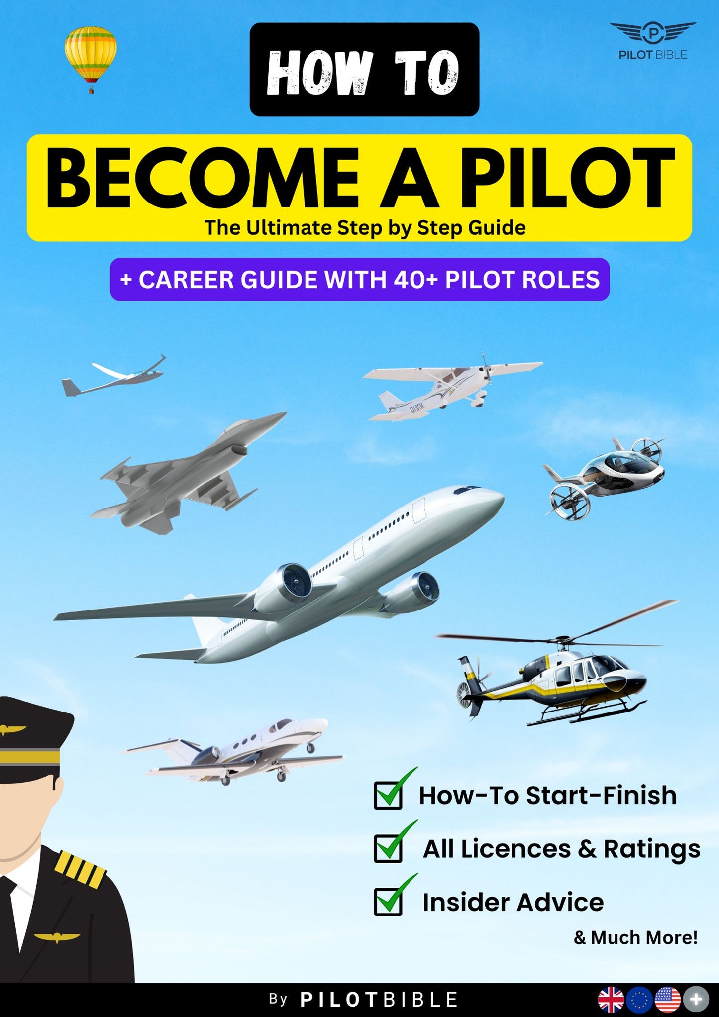 How To Become a Pilot - The Step by Step Guide