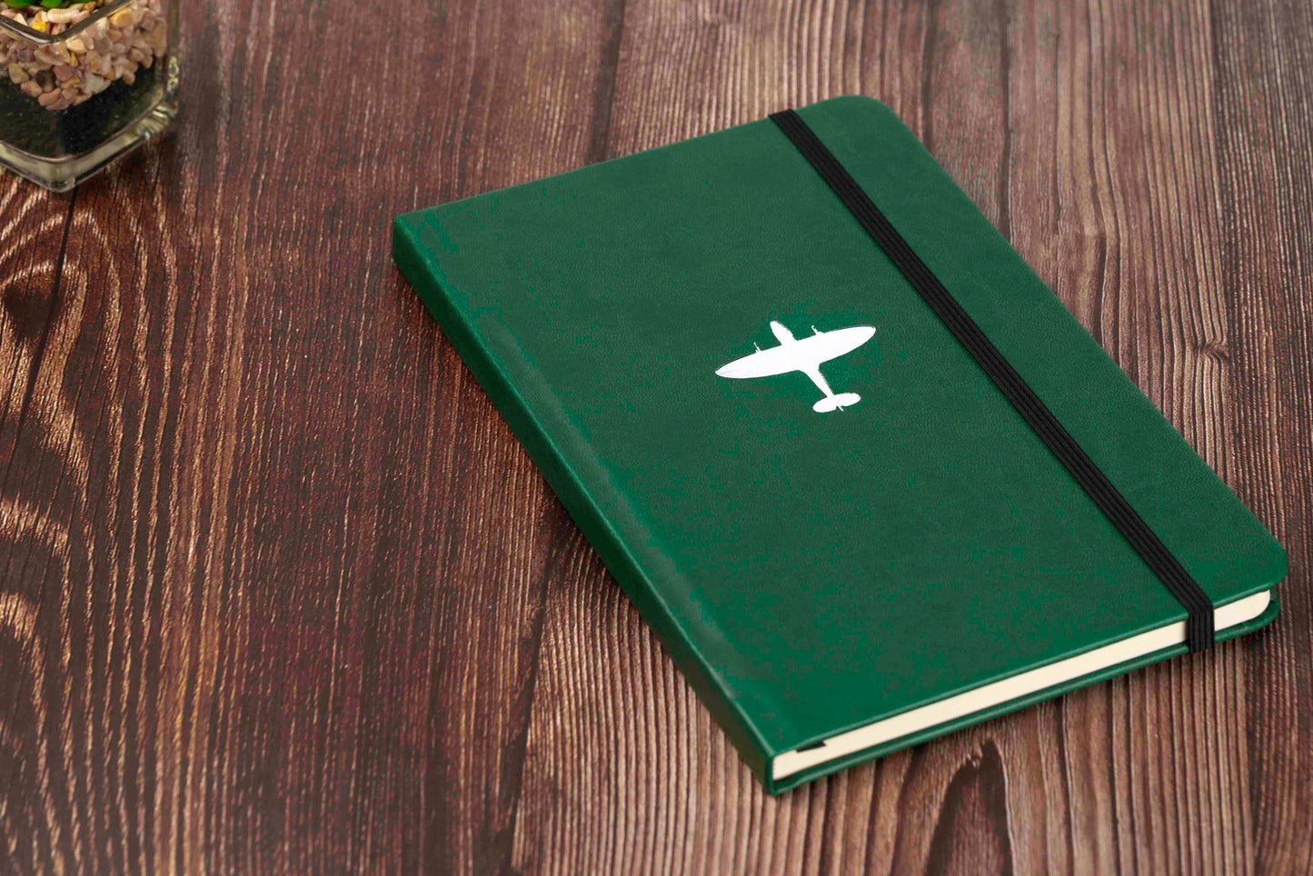 Spitfire Notebook in Greenwich Green