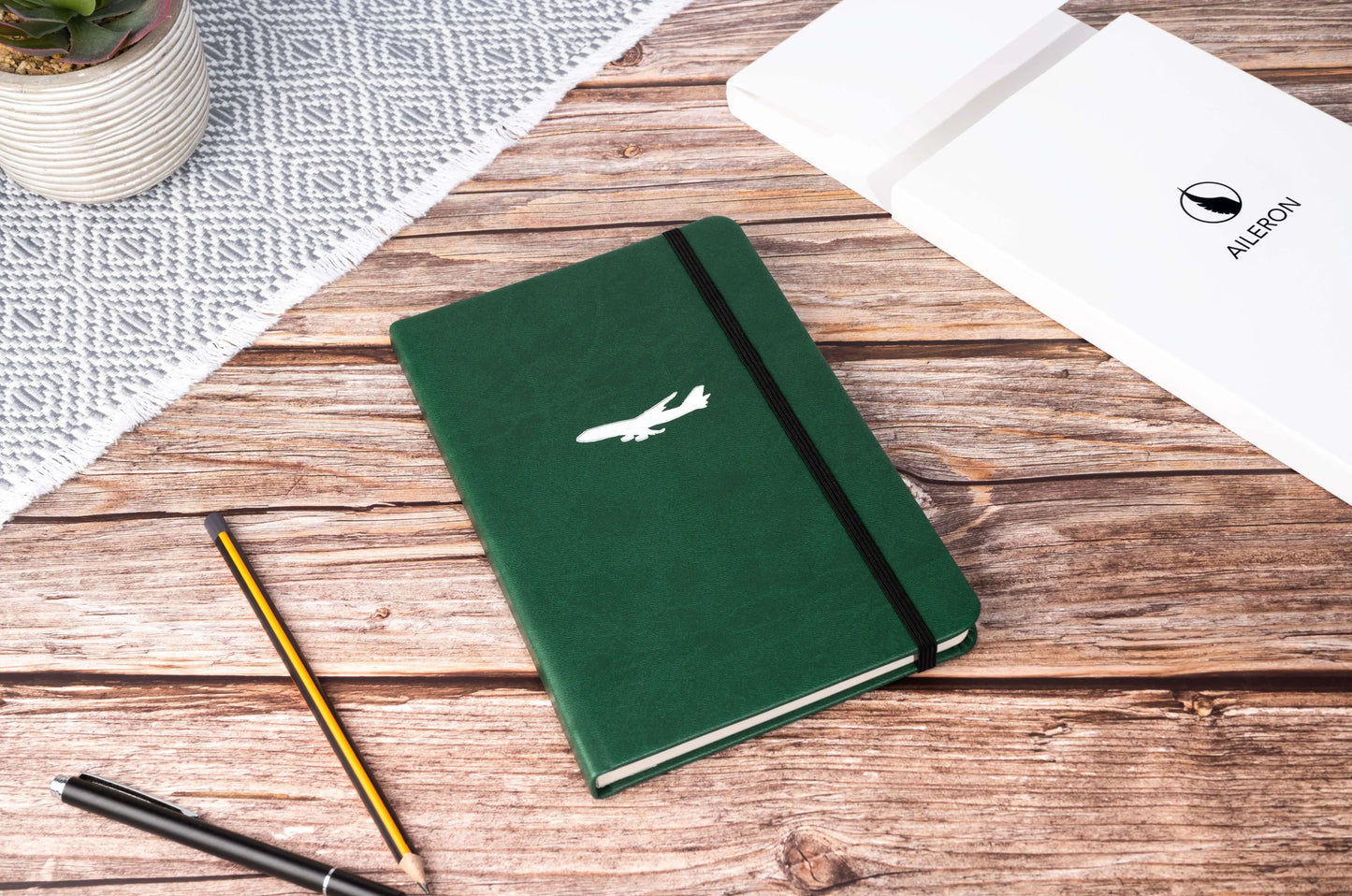 Boeing 747 Notebook in Greenwich Green