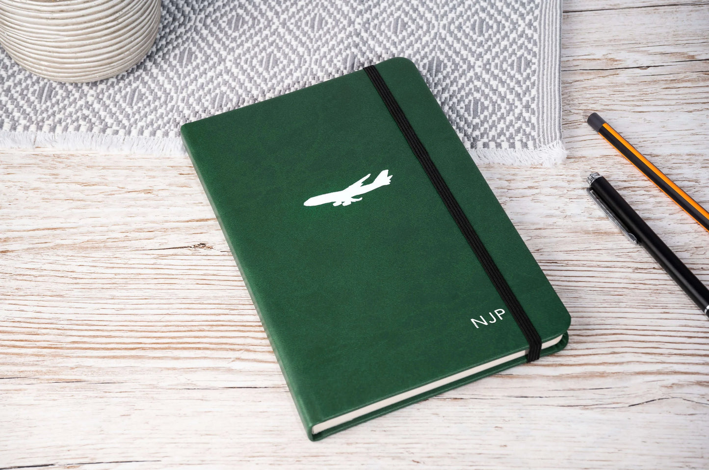 Boeing 747 Notebook in Greenwich Green