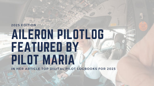 Aileron Featured Among the Top Digital Pilot Logbooks for 2025