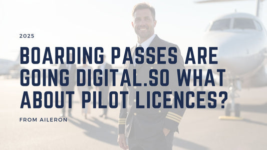 Boarding passes are going digital, so what about pilot licences?