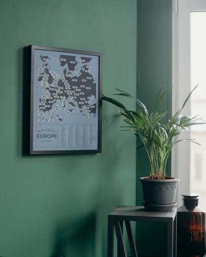 The Aileron European Airport Scratch Map — Presale Now Open