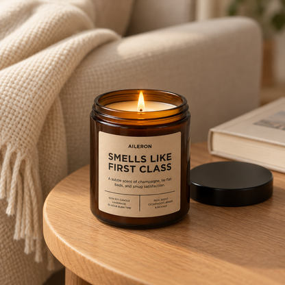 Aileron Scented Candle | Smells Like First Class