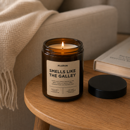 Aileron Scented Candle | Smells Like the Galley