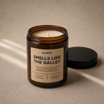 Aileron Scented Candle | Smells Like the Galley
