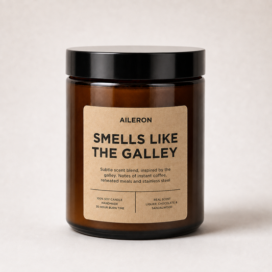 Aileron Scented Candle | Smells Like the Galley