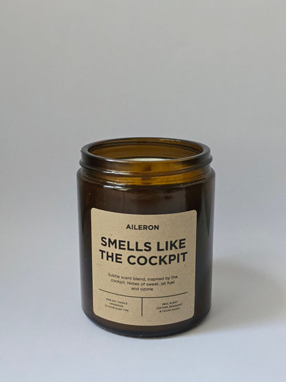 Aileron Scented Candle | Smells Like the Cockpit