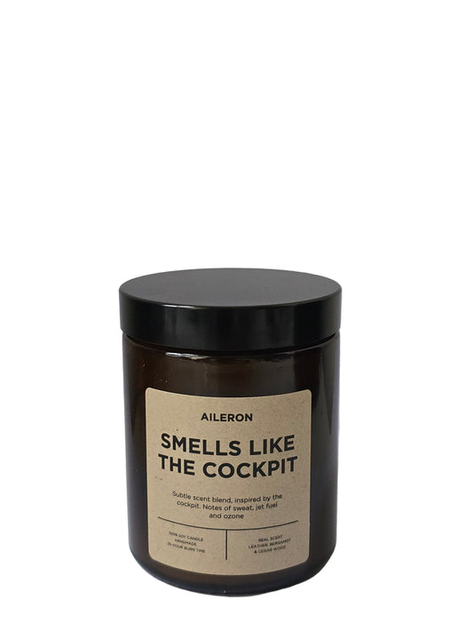 Aileron Scented Candle | Smells Like the Cockpit
