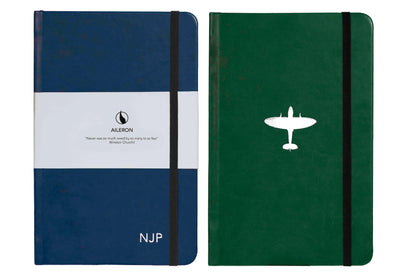 Spitfire Notebook in Greenwich Green