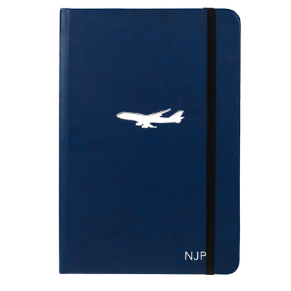 Boeing 747 Notebook in Britannia Blue