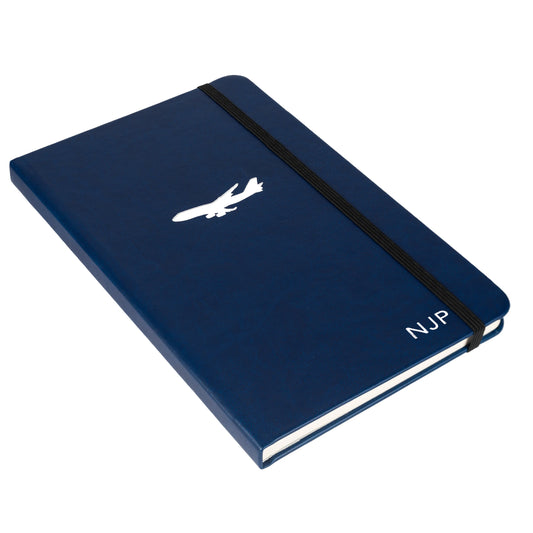 Boeing 747 Notebook in Britannia Blue